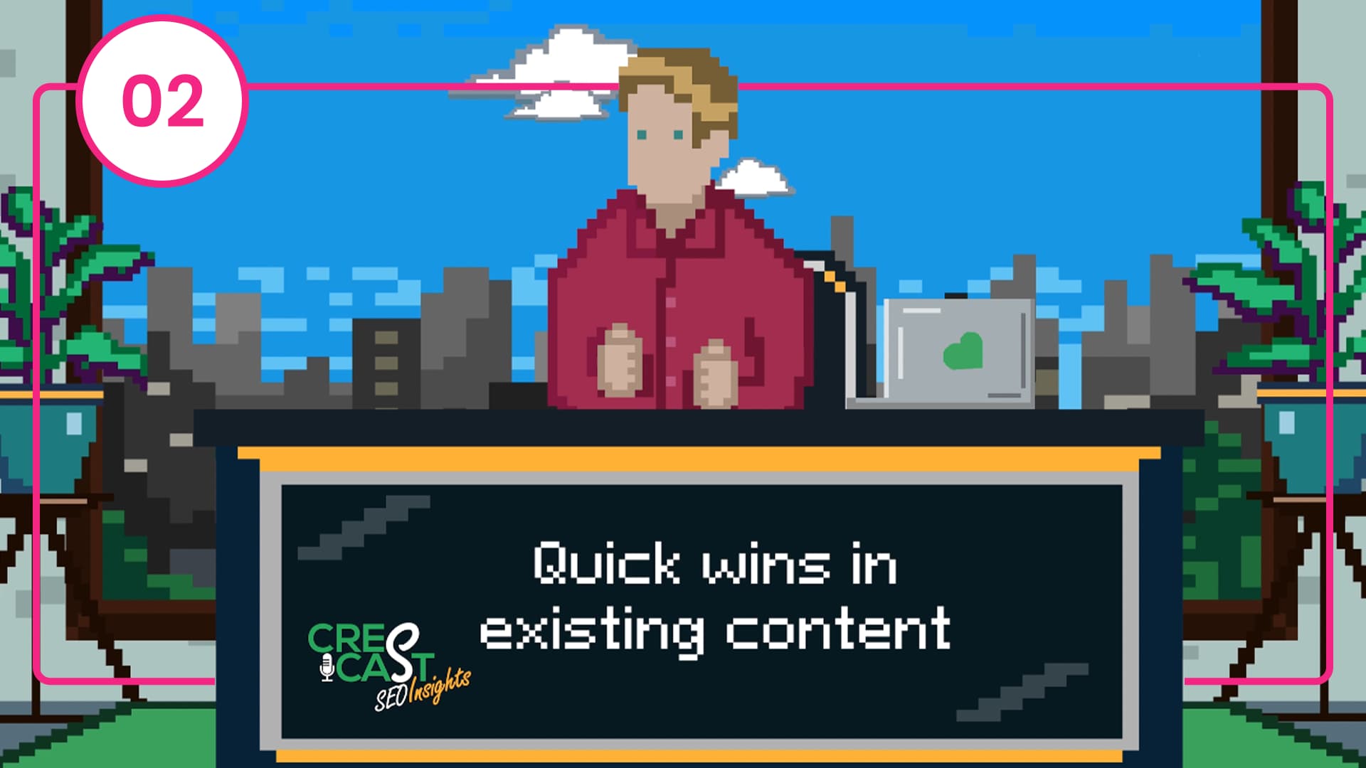 SEO Insights episode thumbnail - Quick Wins in Existing Content