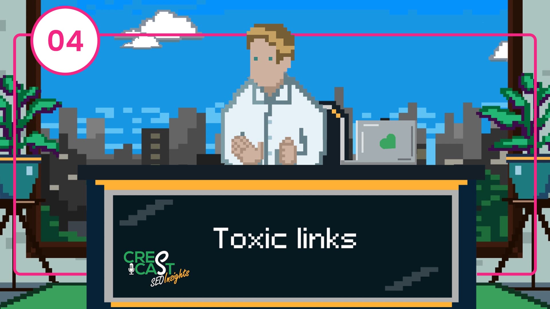 SEO Insights episode thumbnail - Toxic Links in SEO
