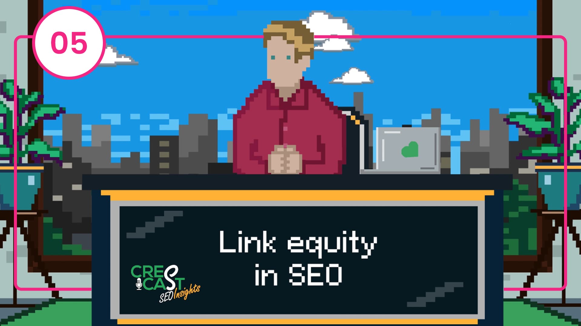 SEO Insights episode thumbnail - Link Equity in SEO