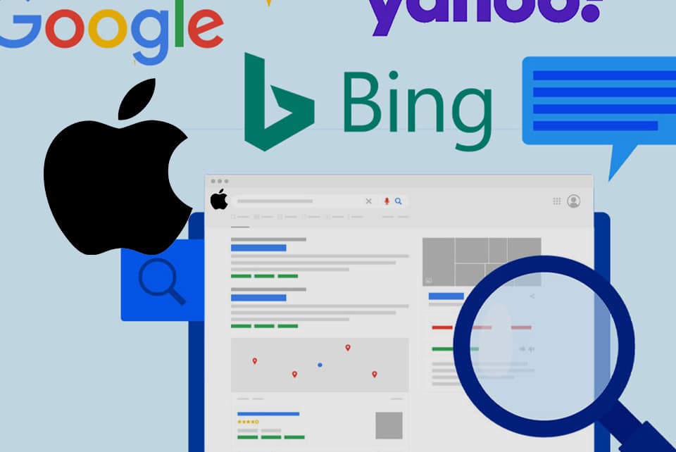 Rumoured Apple Search Engine 2023