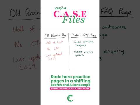 When Did You Last Update Your Key Practice Area Pages?