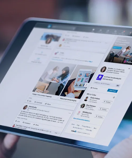 LinkedIn advertising for B2B organisations