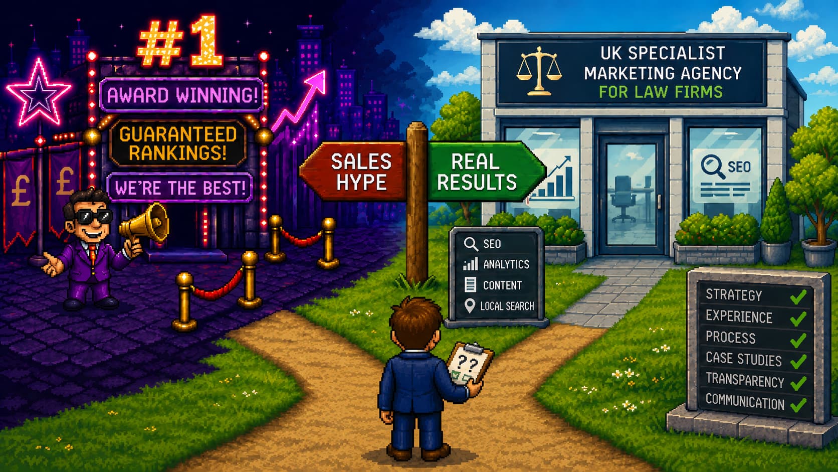 Choosing a Law Firm Marketing Agency: 15 Questions to Separate Sales Hype from Substance